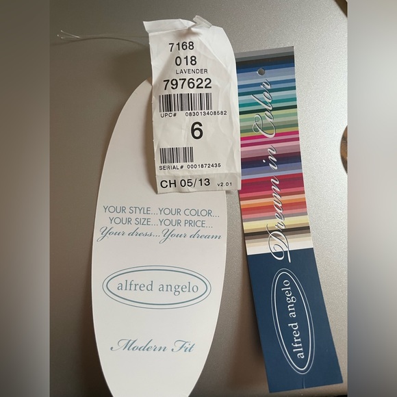 Alfred Angelo Corset Strapless Satin Dress - 💜Prom,Wedding,Formal, Bridesmaid - Picture 9 of 14